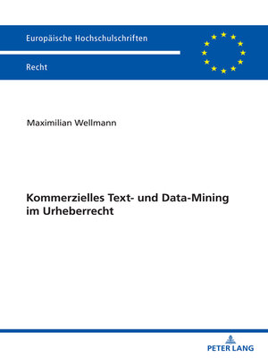 cover image of Kommerzielles Text- und Data-Mining im Urheberrecht